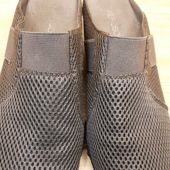 Aerosoles Women's Gray Tutor Slip On Mule. 7 1/2 - Picture 3 of 9